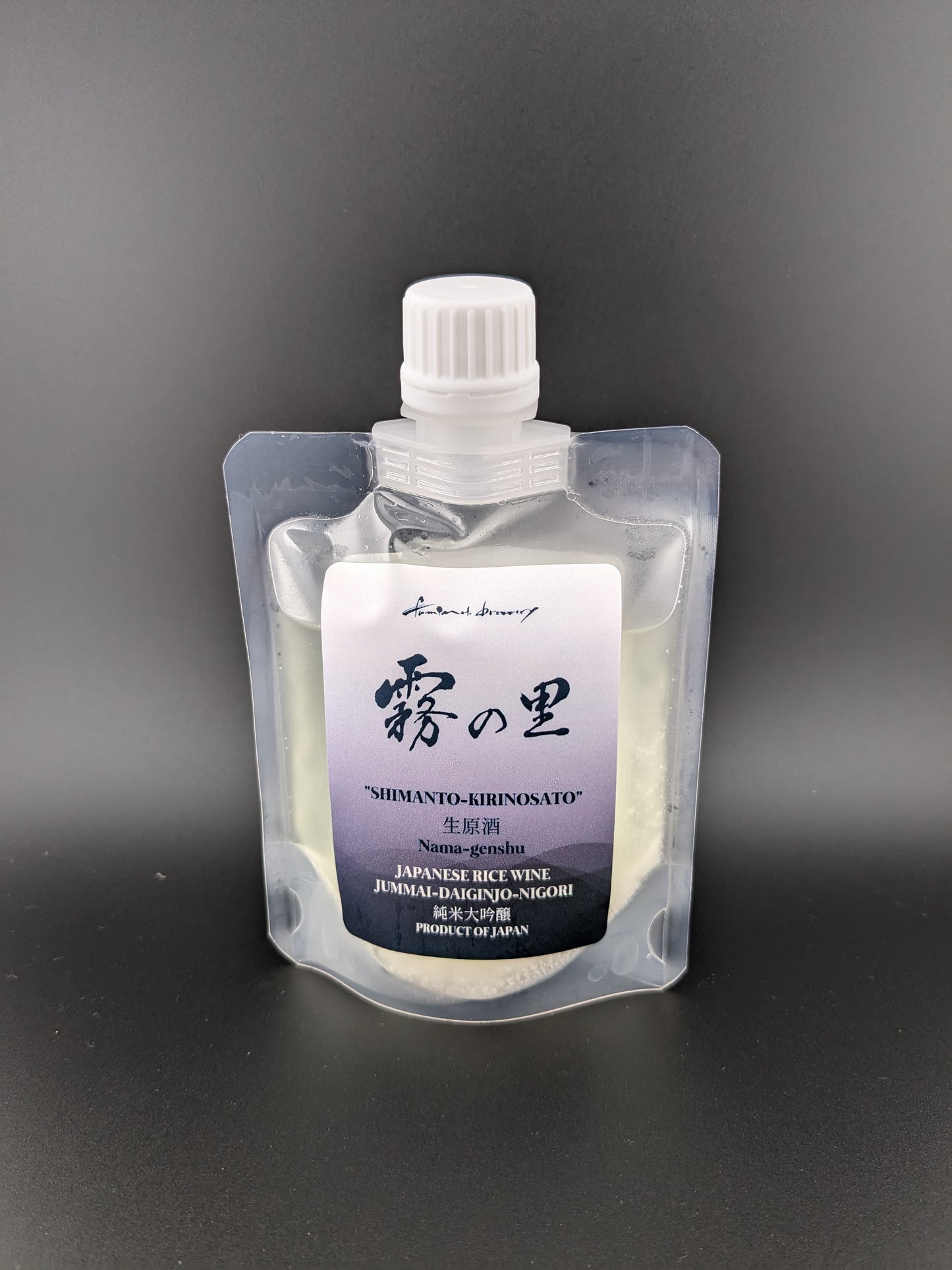 純米大吟醸にごり 【生原酒】霧の里 100ml alc.17