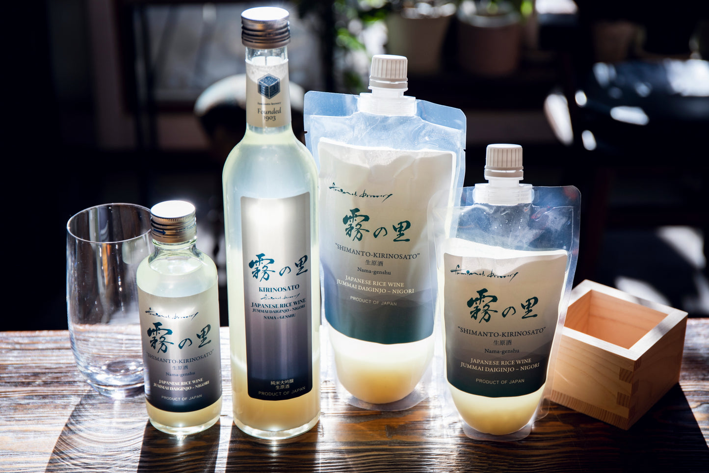 純米大吟醸にごり 【生原酒】霧の里 500ml alc.17