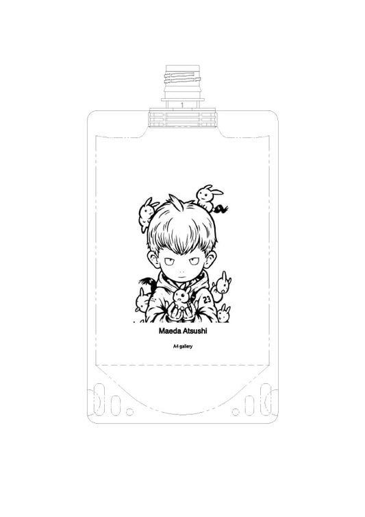 純米大吟醸【火入】SHIMANTO アーティストレーベル No.03 「Maeda Atsushi」 300ml alc.16