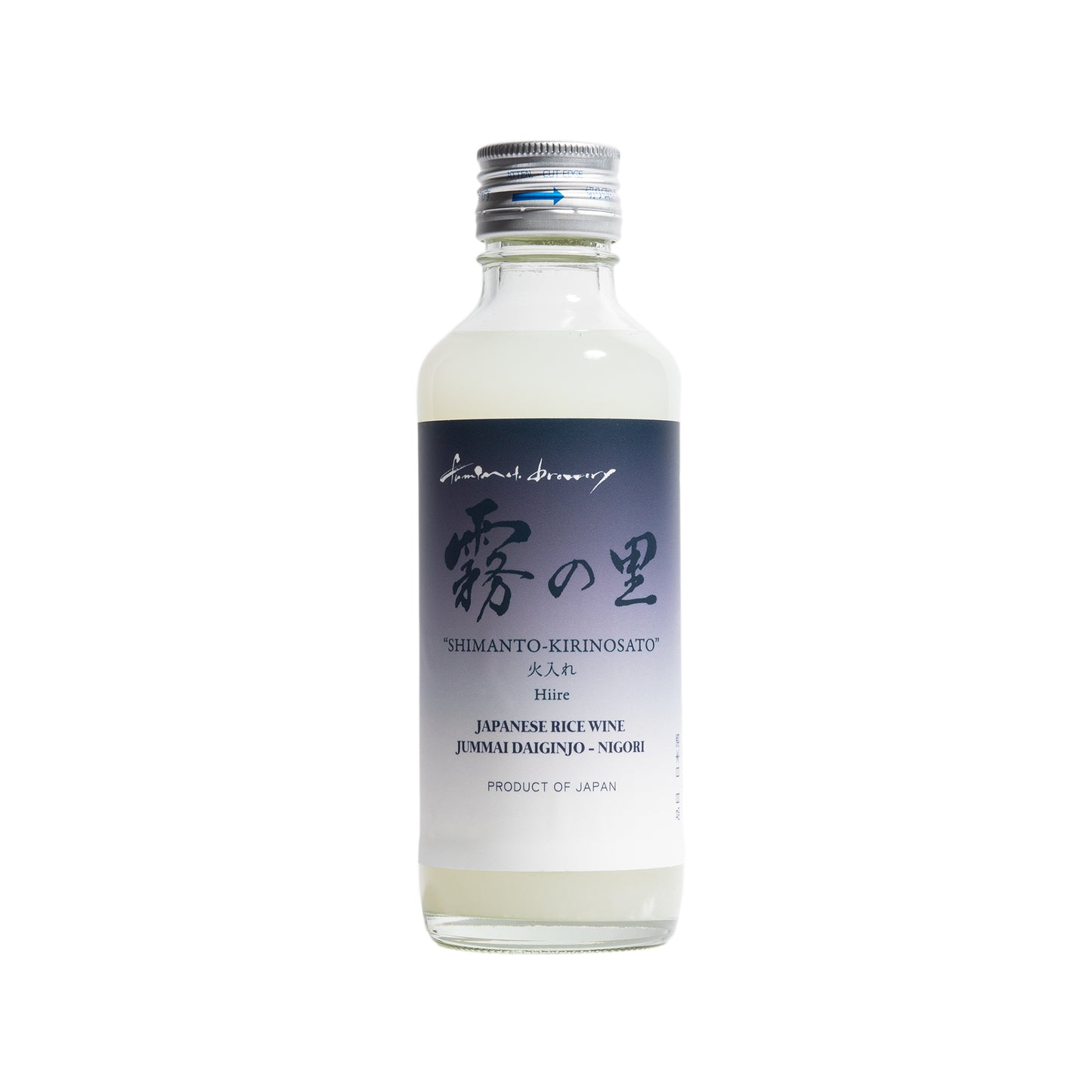 Junmai Daiginjo Nigori [Hiiri] Kirinosato 200ml alc.16